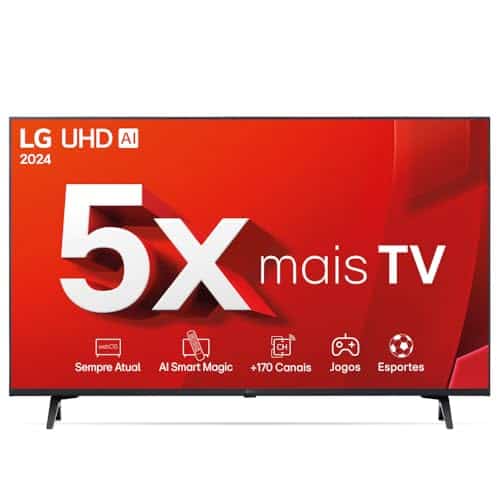 Smart TV 4K 43” LG UHD - Oferta na Amazon