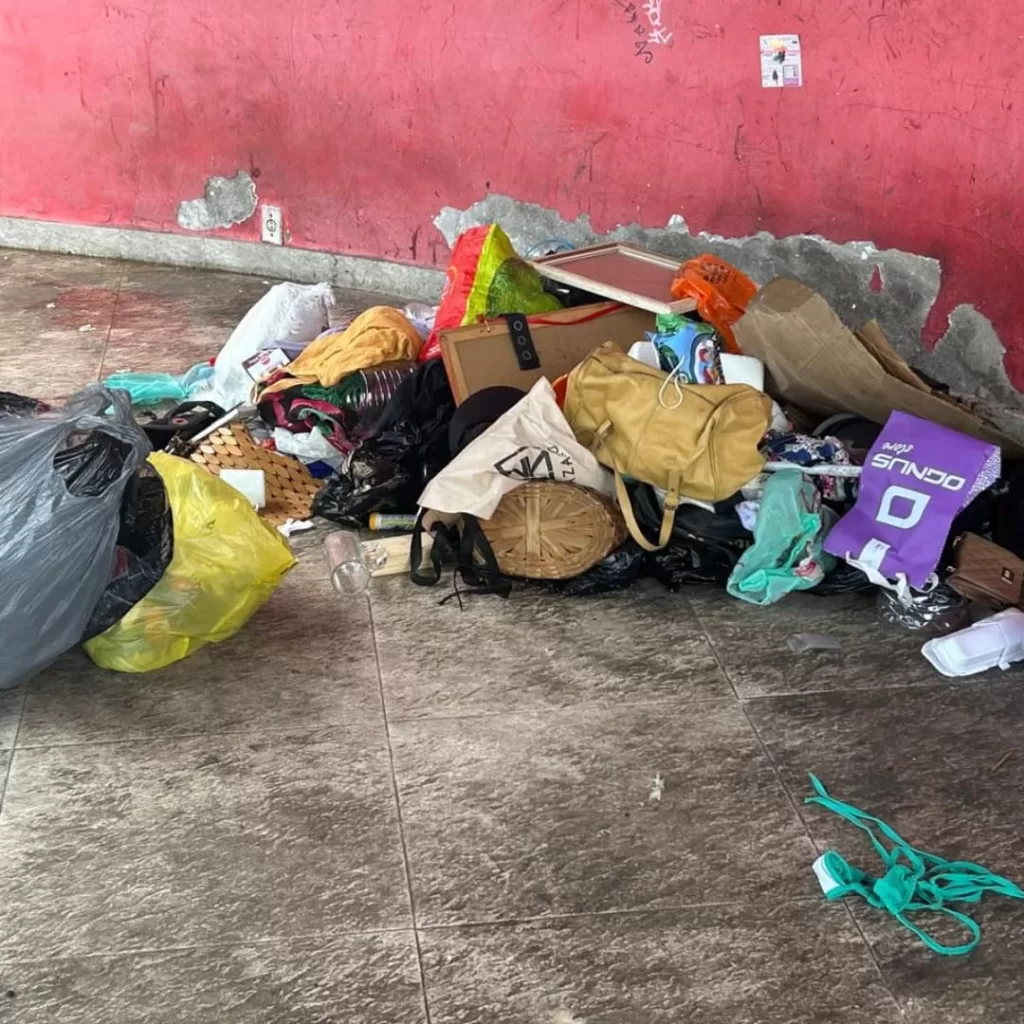 Ações de limpeza no Teatro Municipal em Cabo Frio