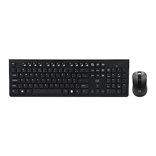 Kit Teclado e Mouse Sem Fio Multi