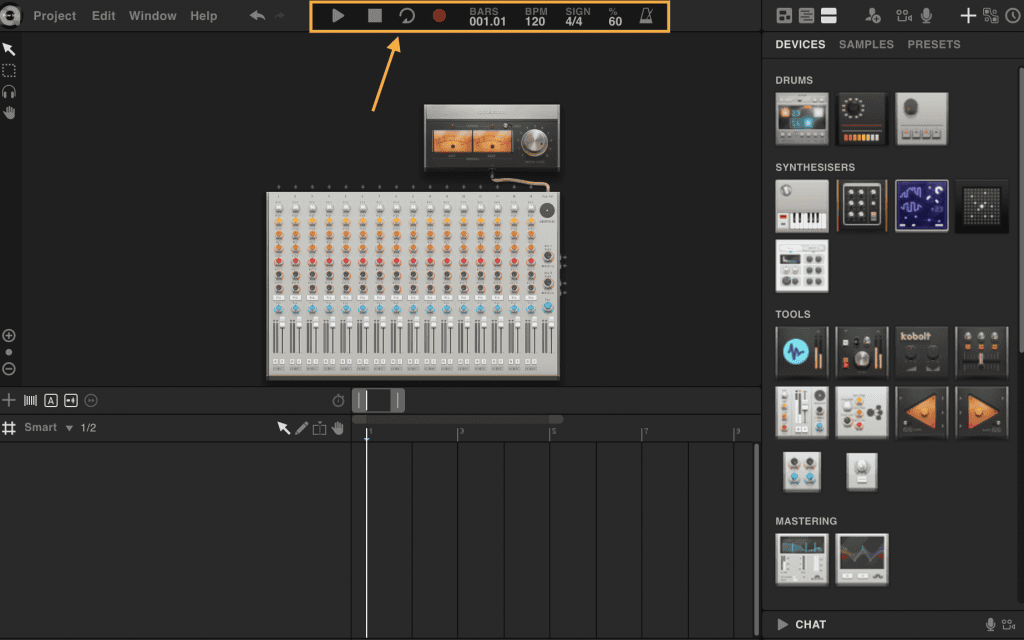 Audiotool Plataforma de Produção Musical