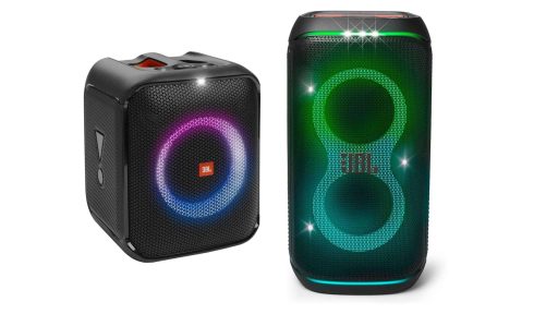 Montagem com caixonas de som da JBL em oferta na Amazon