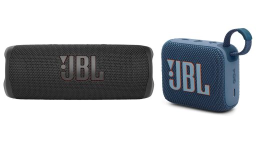 Montagem com caixinhas da JBL em oferta na Amazon