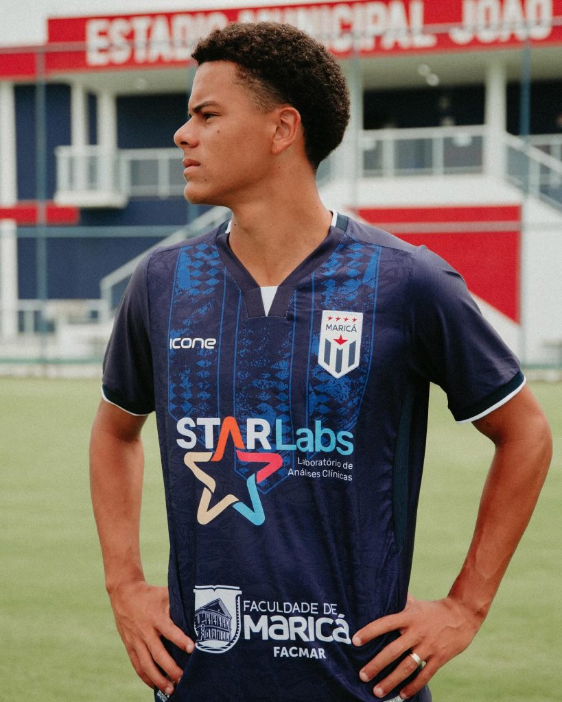 Uniforme 2025 do Maricá FC