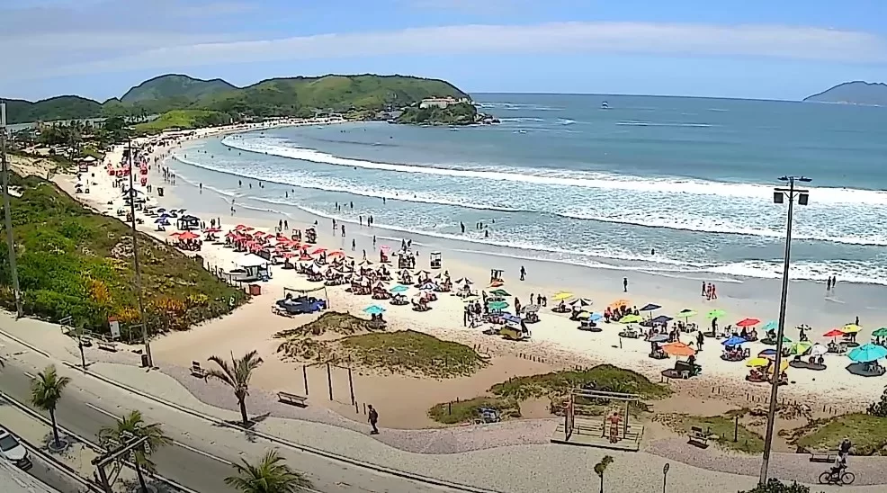 Fim de semana chega com tempo instável e mar agitado em Cabo Frio — RC24H