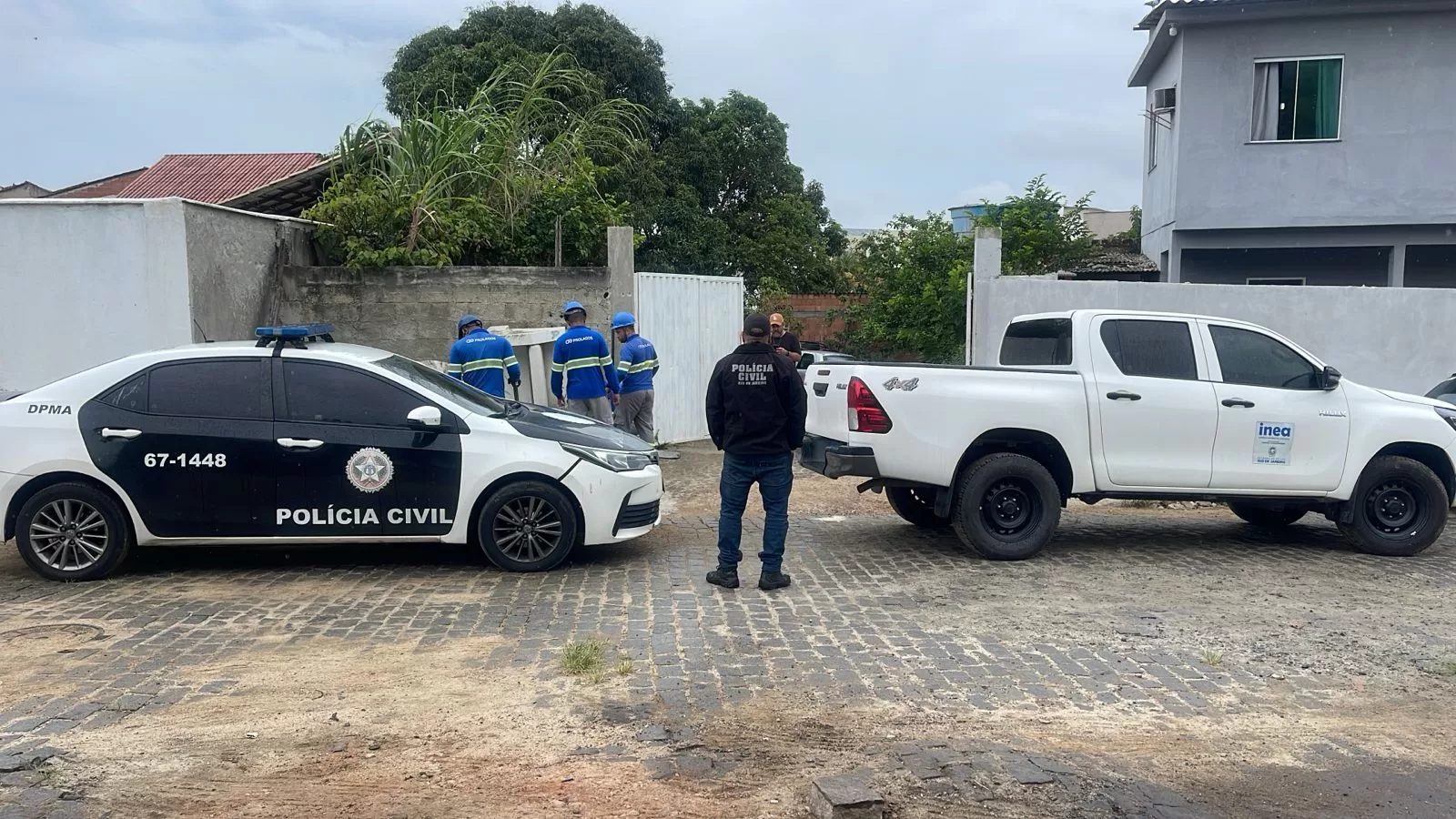 Megaoperação flagra mais de 30 ligações clandestinas de água em Cabo Frio e São Pedro da Aldeia   — RC24H