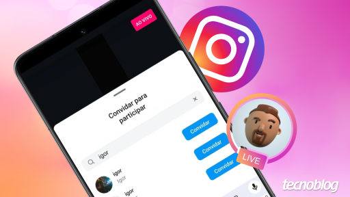 Como fazer uma live compartilhada no Instagram? Saiba convidar ou entrar em transmissões • Aplicativos e Software • Tecnoblog