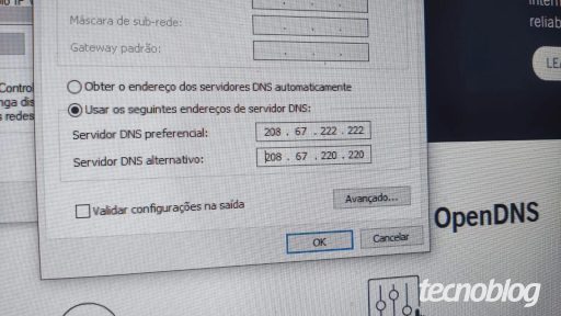 Como usar OpenDNS para deixar sua internet mais rápida • Internet • Tecnoblog