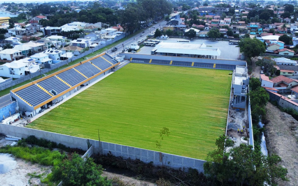 Estádio Municipal Rei Pelé será inaugurado neste sábado em Araruama