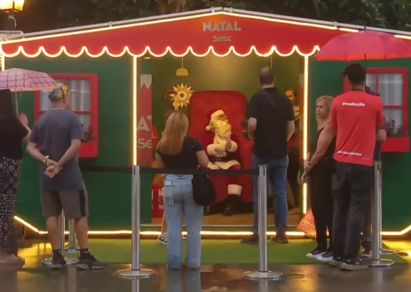 Macaé recebe Casa do Papai Noel nesta quarta-feira (18) — RC24H