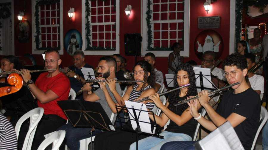 Abertura do Natal aldeense terá apresentação da Orquestra Sons da Aldeia