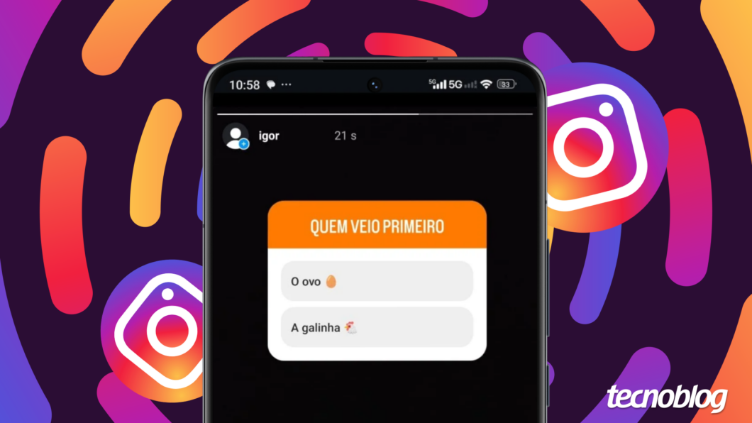 Enquetes no Instagram geram engajamento de usuários com o seu perfil