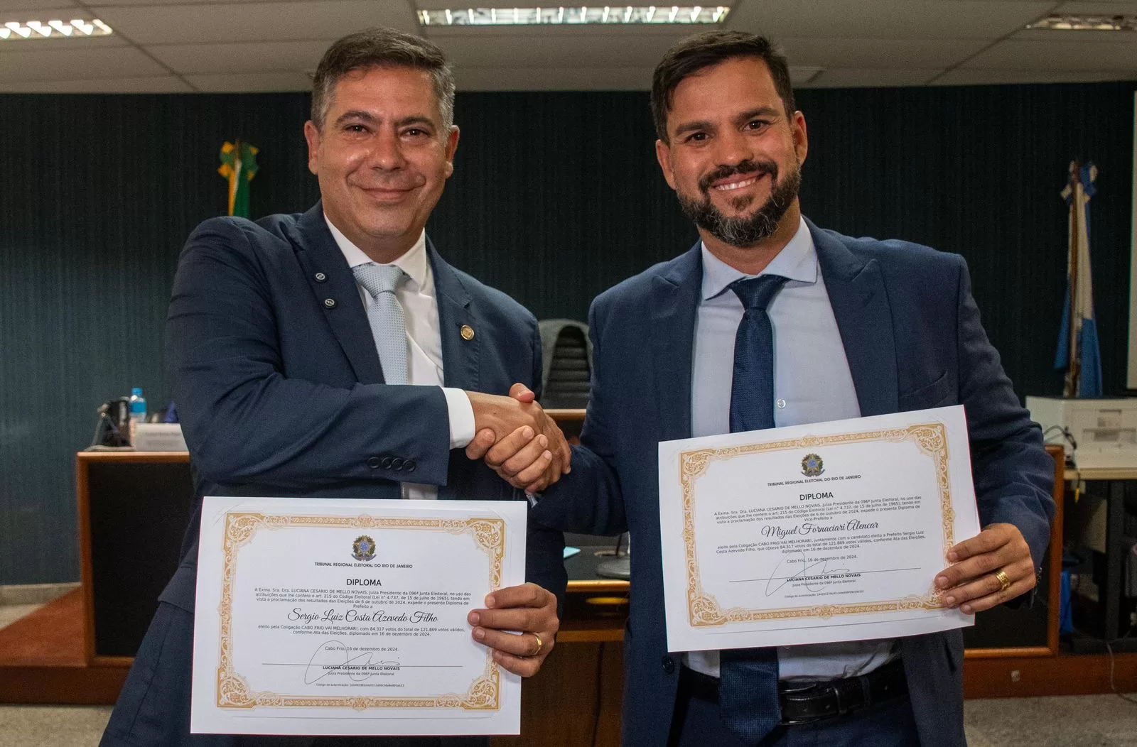 Prefeito eleito de Cabo Frio, Serginho (PL), anuncia Miguel Alencar (União) como futuro Secretário da Cidade — RC24H