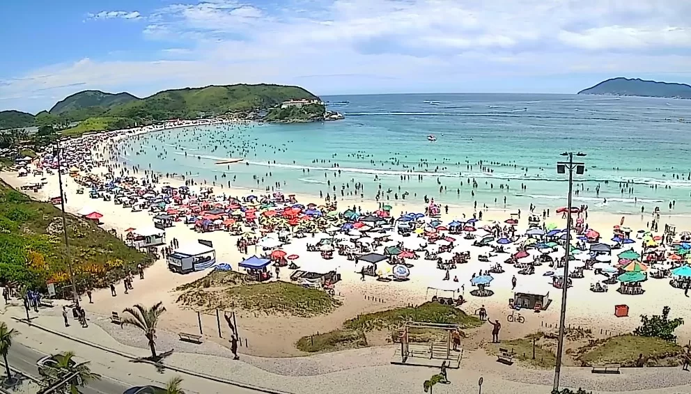 Primeiro fim de semana de 2025 tem previsão de tempo instável, chuvas isoladas e ondas moderadas em Cabo Frio — RC24H