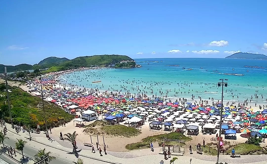 Virada do ano tem previsão de tempo nublado e possibilidade de pancada de chuva isolada em Cabo Frio — RC24H