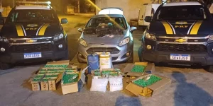 PRF prende motorista transportando 30kg drogas e mais de mil frascos de lança-perfume na Região dos Lagos — RC24H