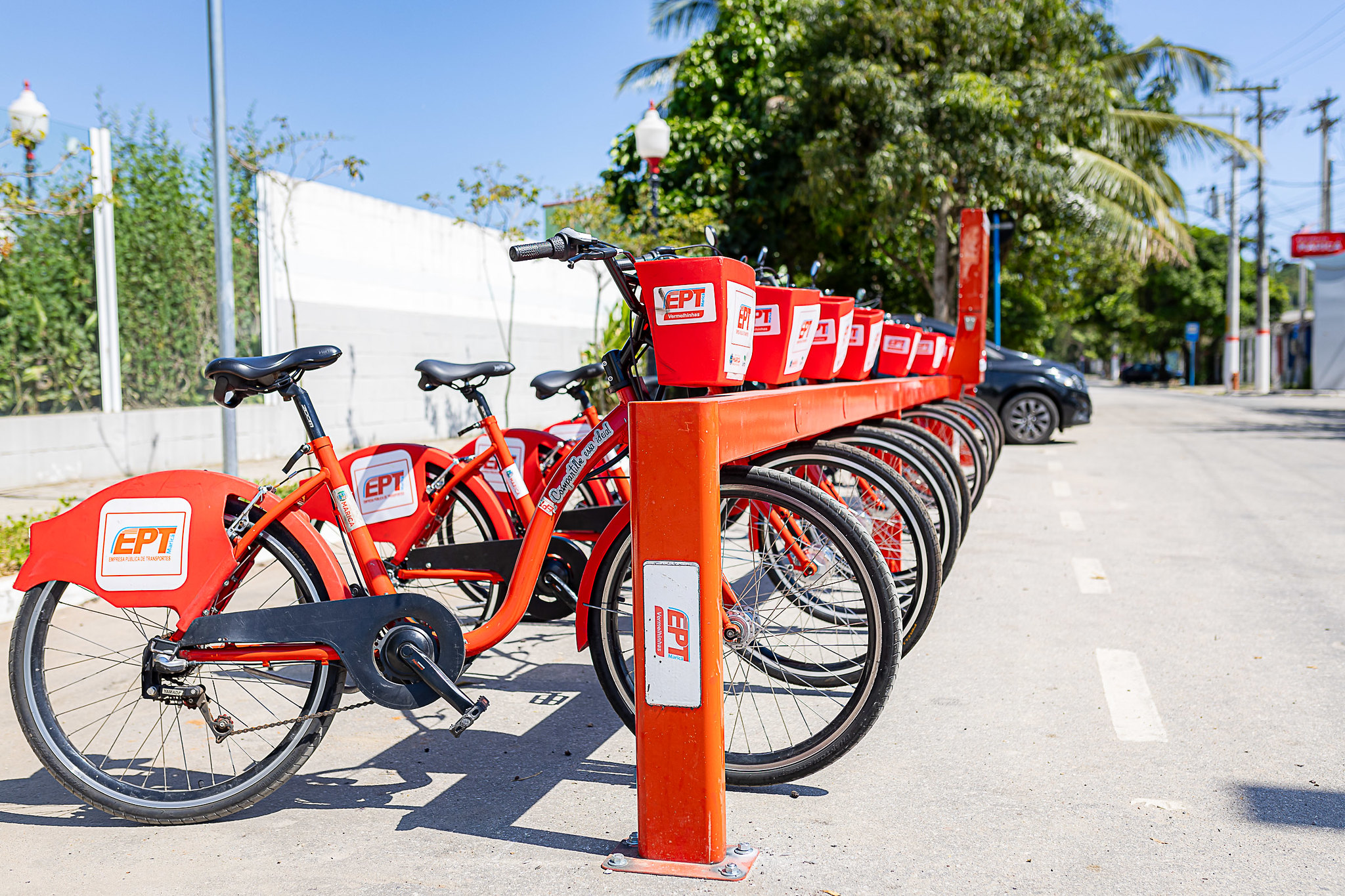 Bairros de Maricá ganham novas estações de bikes gratuitas