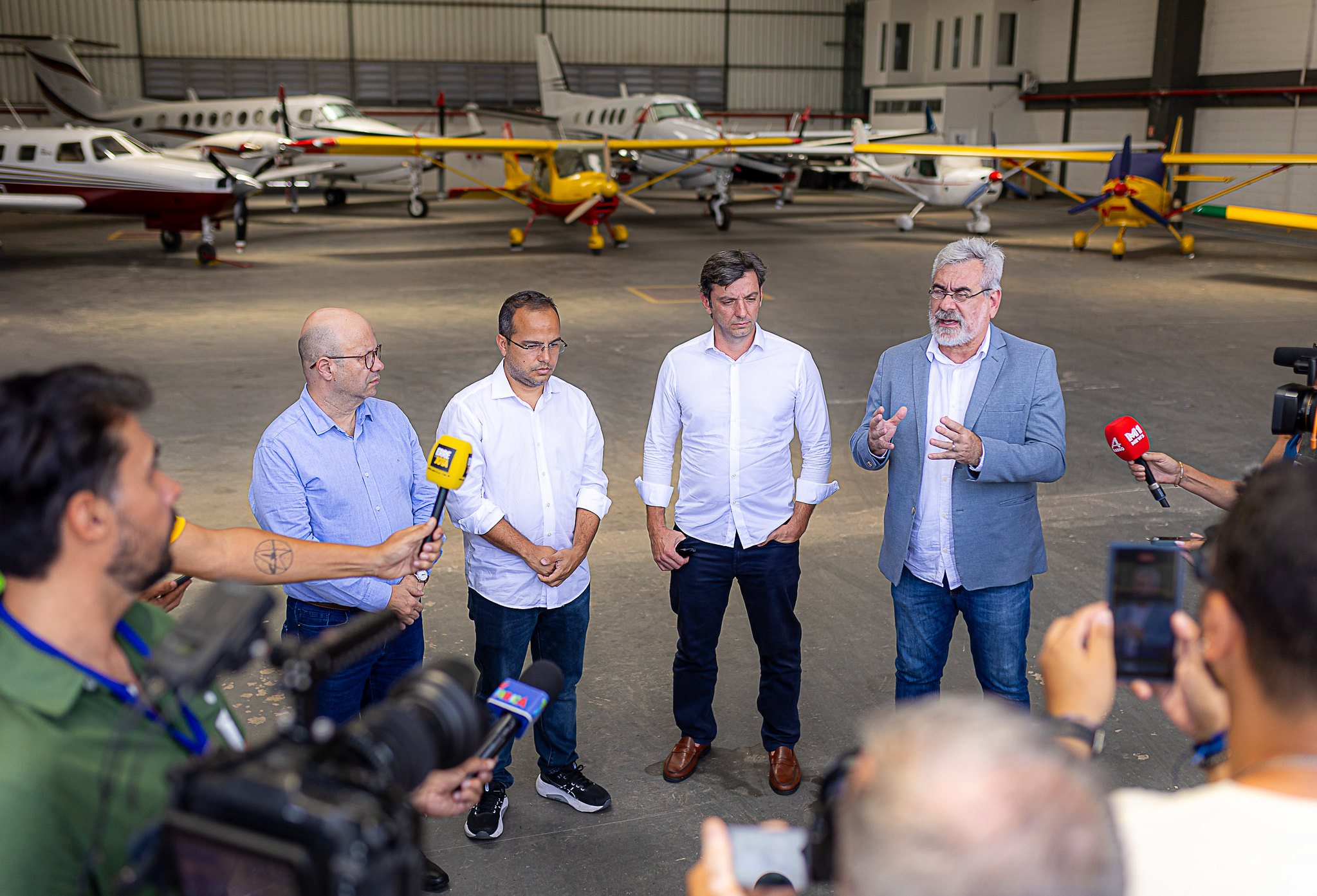 Comitiva visita área do Porto de Jaconé, onde está prevista a construção da Zona de Processamento de Exportação em Maricá