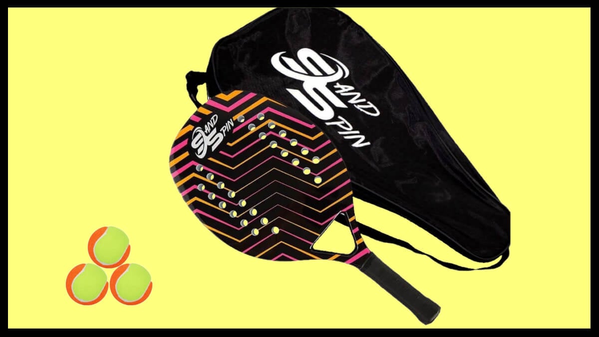 Oferta do dia: raquete de Beach Tennis + raqueteira com 59% de desconto