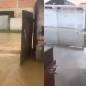 Chuva forte causa alagamentos na Região dos Lagos; vídeo | Enfoco
