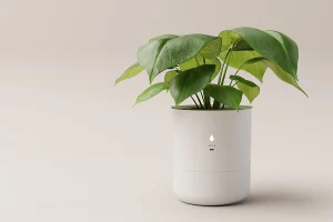 Vaso inteligente mantém plantas bem cuidadas sem esforço