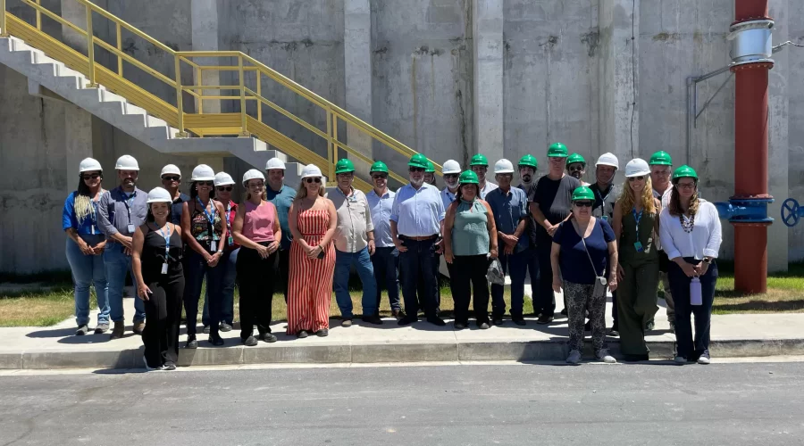Conselheiros da Agenersa visitam Estações de Tratamento de Esgoto da Prolagos em São Pedro da Aldeia, Cabo Frio e Arraial do Cabo