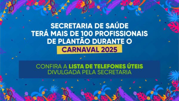 Secretaria de Saúde de São Pedro da Aldeia disponibiliza contatos para emergências durante o Carnaval