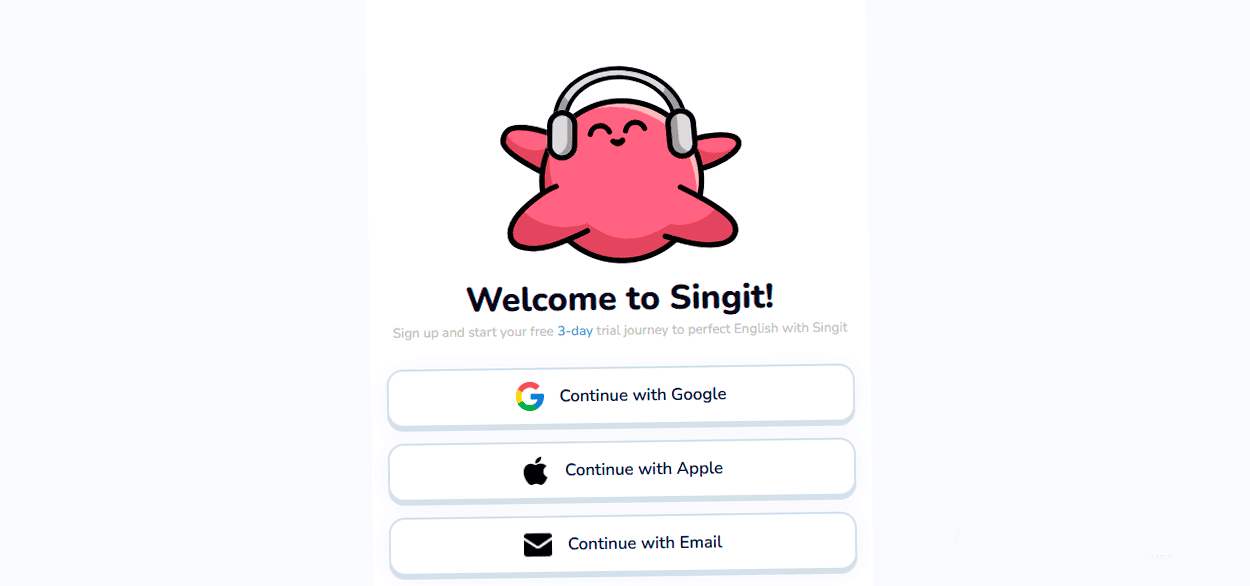 Passo 2 para usar o Singit