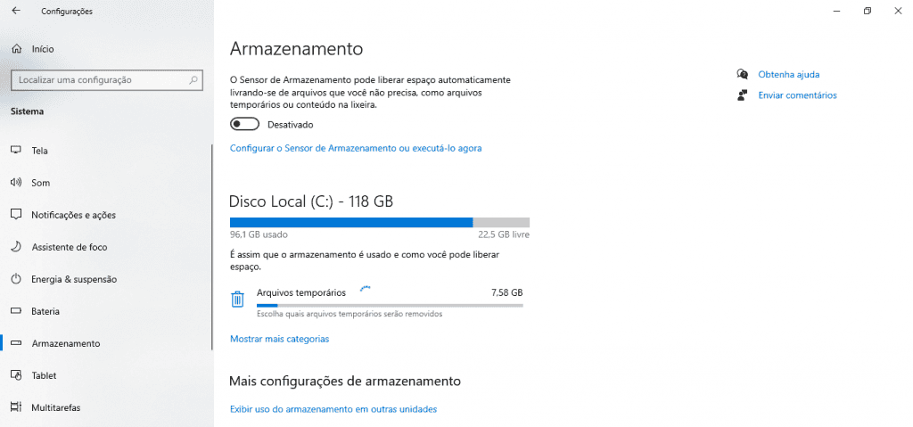 5 sugestões para manter o espaço de armazenamento do PC organizado Guia Região dos Lagos 6 Configurações do Windows para limpeza de arquivos