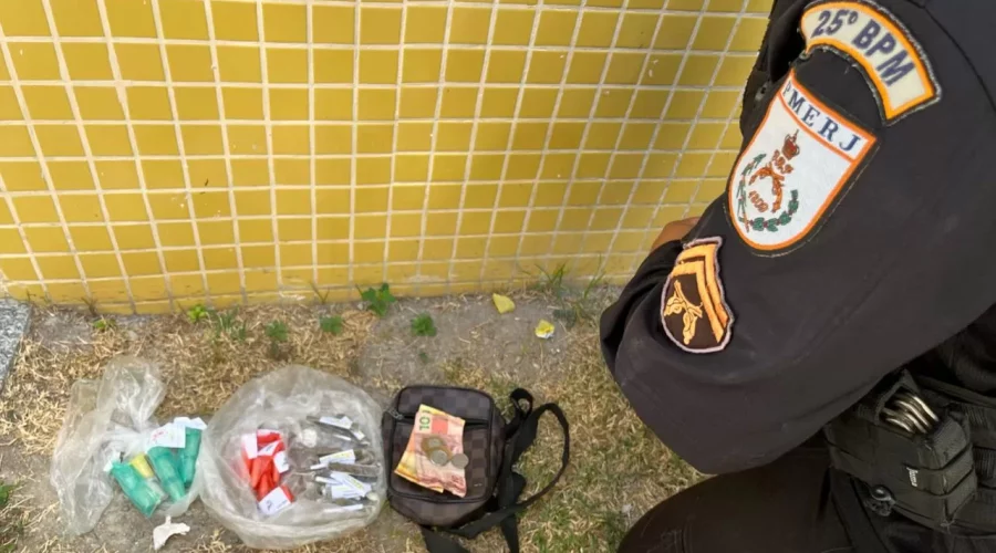 Homem é detido por tráfico de entorpecentes em Araruama