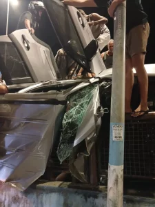 Casal morre em acidente após carro cair de ponte em Rio das Ostras — RC24H