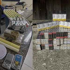 Polícia desmantela ponto de tráfico em Rio das Ostras e apreende drogas e cigarros contrabandeados — RC24H