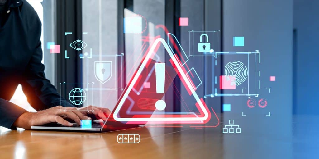 Windows Defender com problemas? Veja 5 dicas para solucionar questões Guia Região dos Lagos 7 alerta de malware vírus no pc. ilustração digital 3d