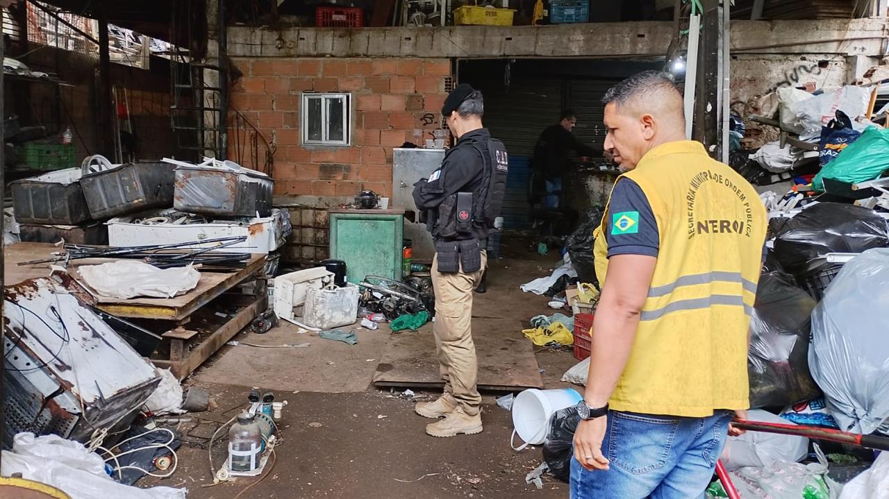 Agentes da Polícia Civil em operação