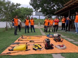 Defesa Civil de Saquarema participa de Curso de Capacitação em Prevenção e Defesa Ambiental