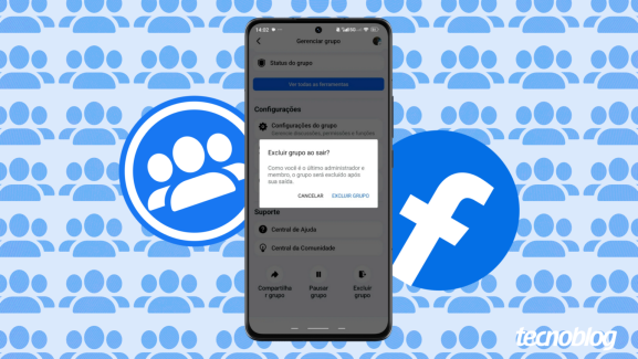 Como excluir um grupo do Facebook pelo celular ou PC • Tecnoblog
