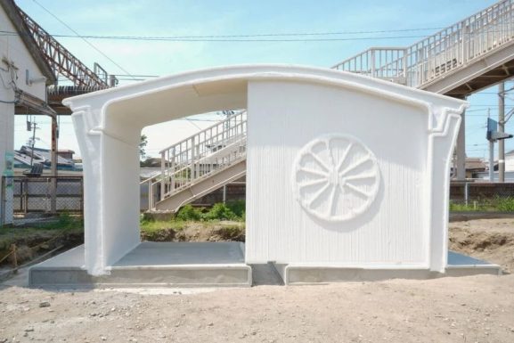 Japão inaugura primeira estação ferroviária impressa em 3D