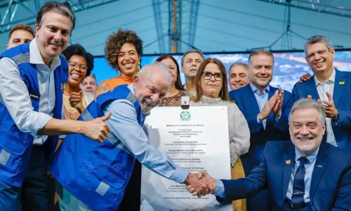Lula inaugura novo campus da UFF no Rio | Enfoco