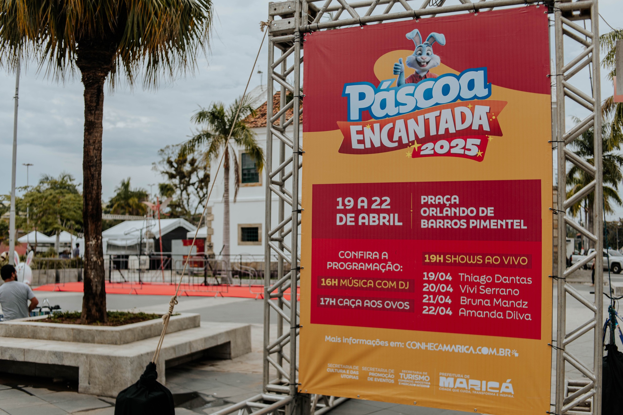Maricá convida moradores e turistas para a “Páscoa Encantada”, no Centro