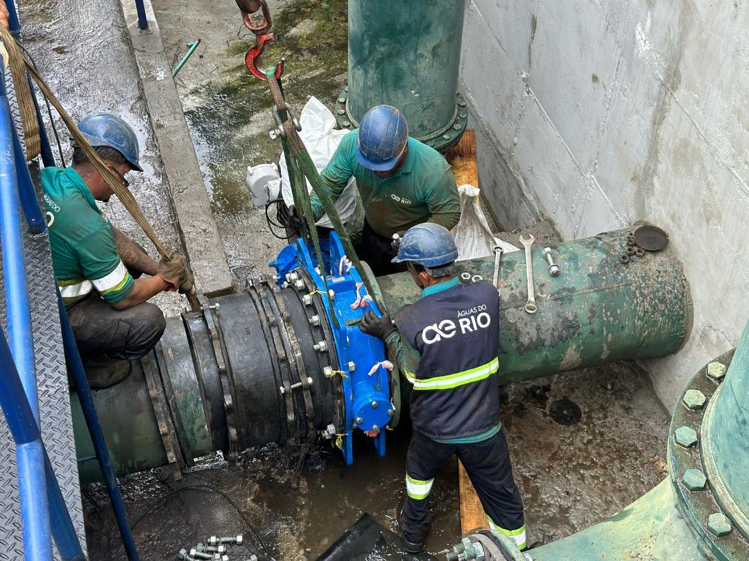 Válvulas inteligentes vão modernizar a gestão do abastecimento em São Gonçalo e Maricá