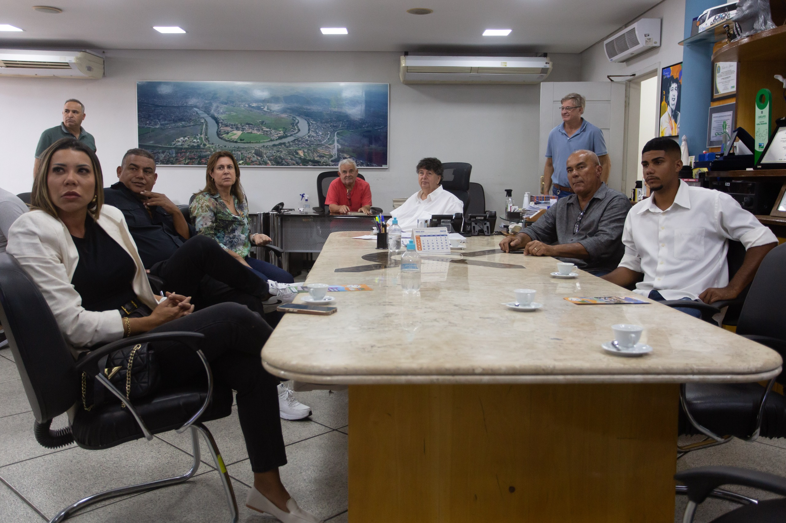 Volta Redonda: Neto recebe comitiva de Maricá e apresenta projetos para a Melhor Idade