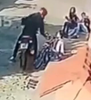 Imagens registram assalto em frente à escola em São Pedro da Aldeia — RC24H