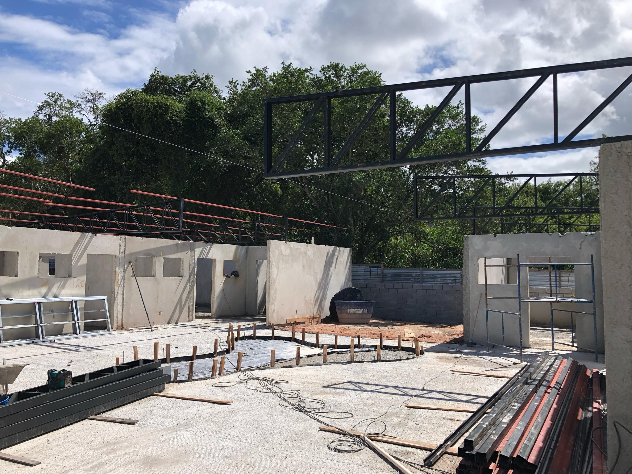 Prefeitura de Saquarema avança com a construção de nova creche, desta vez no bairro Bicuíba