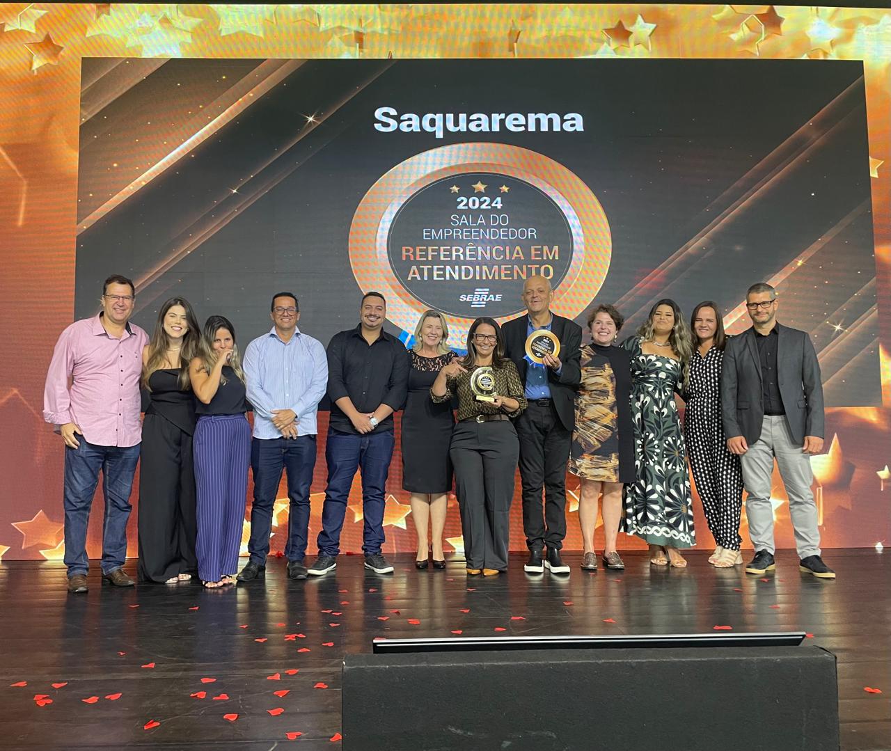 Saquarema recebe Selo Ouro do Sebrae na premiação da Sala do Empreendedor e inaugura novo espaço nesta segunda-feira, 14