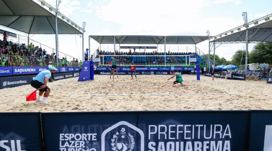 Saquarema recebe competições de vôlei de praia até a próxima semana