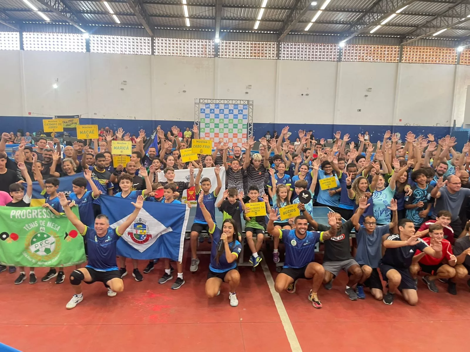 Mais de 300 atletas participam da 1ª Copa Cabo Frio de Tênis de Mesa — RC24H