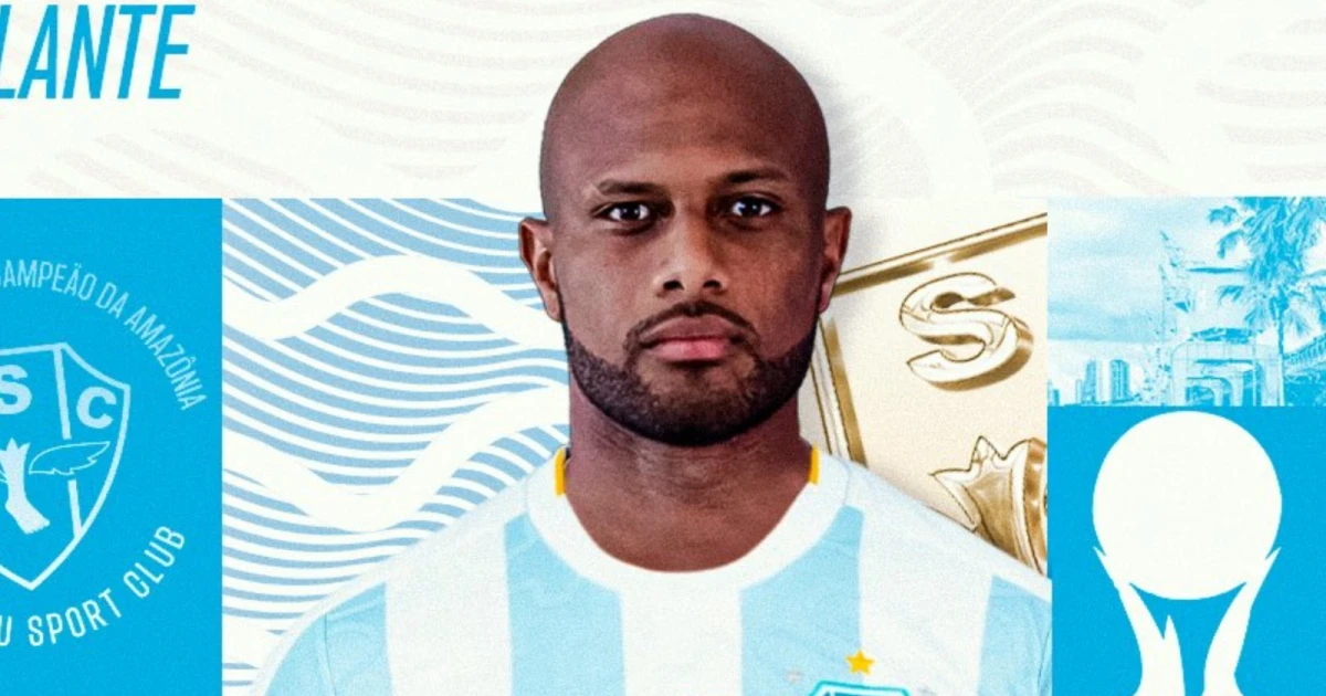 Em crise na Série B, Paysandu anuncia contratação de volante e saída de meia
