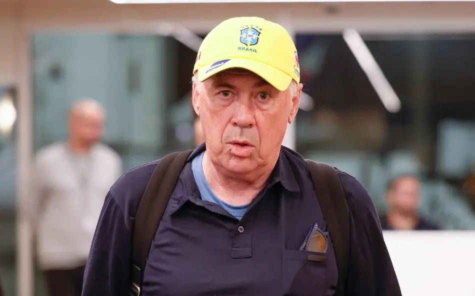Ancelotti convoca Hugo e velha guarda, mas não chama Neymar