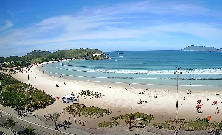Vento e mar agitado marcam a terça-feira (27) em Cabo Frio — RC24H