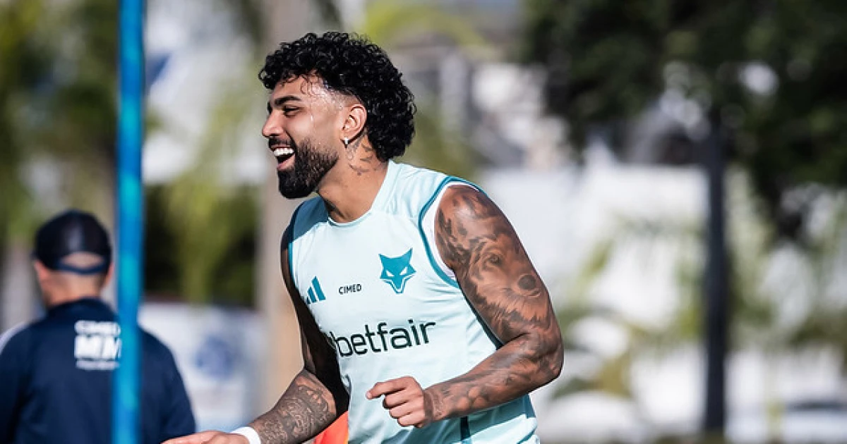 Gabigol reage a bons números pelo Cruzeiro na temporada
