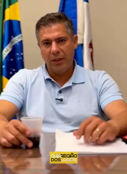 Prefeito Dr. Serginho critica paralisação da educação em Cabo Frio e defende salários em dia e avanços na rede municipal